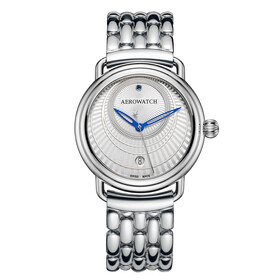 Aerowatch 1942 Lady A 42900 AA24 M, Verze: stříbrná 