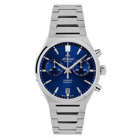 Atlantic Seawave Chronograph 58466.41.51, Verze: modrá 
