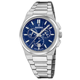 Festina Swiss Made Rive Chronograph F20059/2, Verze: modrá 