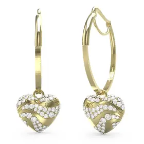 Náušnice Guess In My Heart JUBE04505JWYGT/U, Verze: žluté zlato 