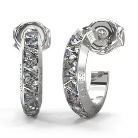 Náušnice Guess Trinity JUBE04573JWRHT/U, Verze: stříbrná 