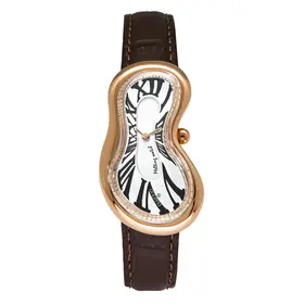 Exaequo Melting Watch PVD Rose Gold White EX0003.0002, Verze: bílá 