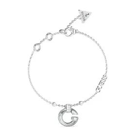 Náramek Guess Oh My G JUBB04519JWRHL, Verze: stříbrná 