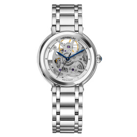 Herbelin Newport Skeleton 1630BSQ12, Verze: stříbrná 