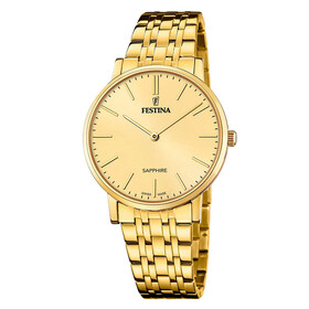 Festina Swiss Made F20046/3, Verze: žluté zlato3 