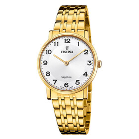 Festina Swiss Made F20048/1, Verze: žluté zlato 