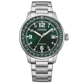 Citizen Urban Military Mechanical NJ0190-51X, Verze: zelená 