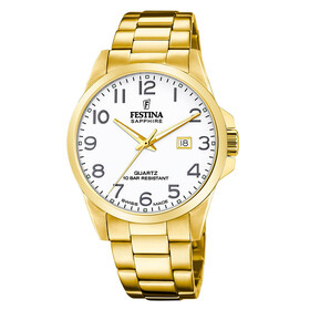 Festina Swiss Made F20044/1, Verze: žluté zlato 