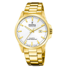 Festina Swiss Made F20044/2, Verze: žluté zlato2 