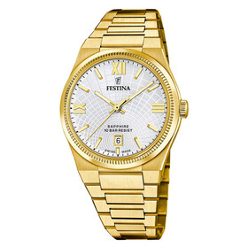 Festina Swiss Made Rive F20057/1, Verze: žluté zlato 