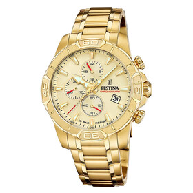Festina Timeless Chronograph F20705/2, Verze: žluté zlato2 