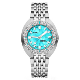 Doxa SUB 200T Aquamarine Diamonds 804.10D.241.10, Verze: modrá3 