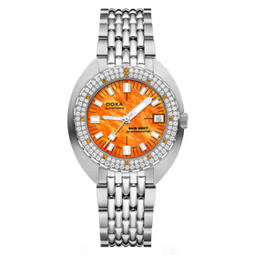 Doxa SUB 200T Professional Diamonds 804.10D.351.10, Verze: oranžová 