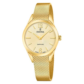 Festina Swiss Made Grace F20077/3, Verze: žluté zlato3 