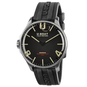 U-BOAT Darkmoon 44 mm SS Black 8463, Verze: černá 