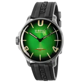 U-BOAT Darkmoon 44 mm Green SS Soleil 8702, Verze: zelená2 