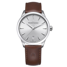 Maurice Lacroix 1975 Quartz 751007-SS001-130-3, Verze: hnědá 