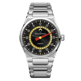 MeisterSinger X Alain Silberstein Edition Kaenos Open Date ED-KSOD-AS2025, Verze: černá2 