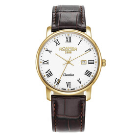 Roamer Classico Gents 971856 48 25 05, Verze: žluté zlato 