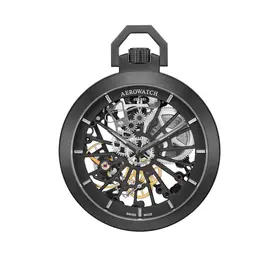 Aerowatch Lepine Skeleton 50829 NO03 SQ, Verze: černá 