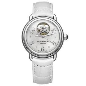 Aerowatch 1942 Lady Elegance Automatic A 68922 AA04, Verze: bílá 
