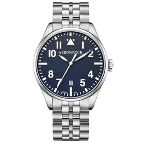 Aerowatch Les Grandes Classiques Pilot A 42997 AA04 M, Verze: modrá2 