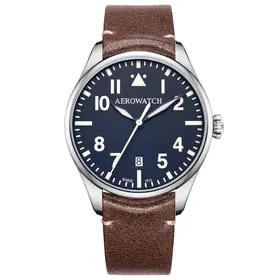 Aerowatch Les Grandes Classiques Pilot A 42997 AA04, Verze: modrá 