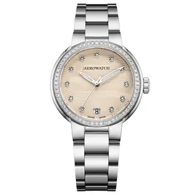 Aerowatch Harmonie Automatic A 60106 AA02 DIA M, Verze: béžová, krémová 2 