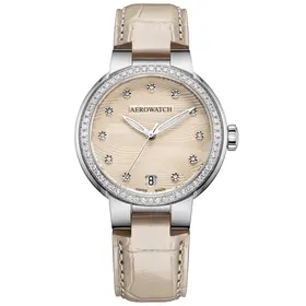 Aerowatch Harmonie Automatic A 60106 AA02 DIA, Verze: béžová, krémová 
