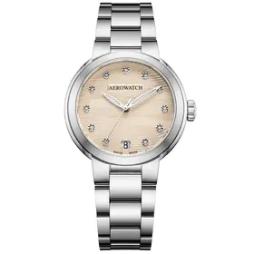 Aerowatch Harmonie Automatic A 60106 AA02 M, Verze: béžová, krémová 2 