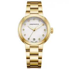 Aerowatch Harmonie Automatic A 60106 JA03 M, Verze: žluté zlato 