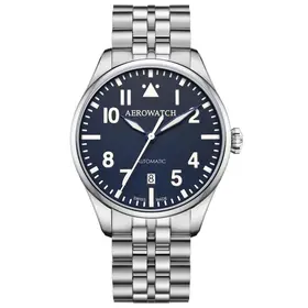 Aerowatch Les Grandes Classiques Pilot Automatic A 60996 AA04 M, Verze: modrá2 