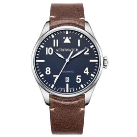 Aerowatch Les Grandes Classiques Pilot Automatic A 60996 AA04, Verze: modrá 