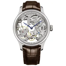 Aerowatch Renaissance Skeleton Classic A 57981 AA01, Verze: hnědá 