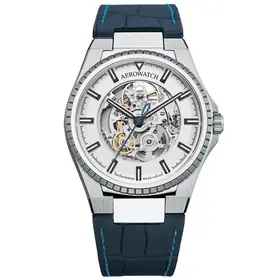 Aerowatch Milan Skeleton Automatic A 60998 AA07, Verze: stříbrná 