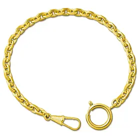 Řetízek na kapesní hodinky Beco 840628, Verze: žluté zlato 