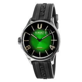 U-BOAT Darkmoon 40 mm Green SS Soleil 9502, Verze: zelená 