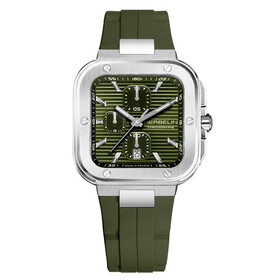 Herbelin Cap Camarat Square Chronographe 35646A116CK, Verze: zelená 