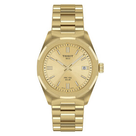 Tissot PRC 100 Solar Lady T151.822.33.021.00, Verze: žluté zlato 