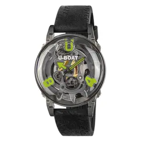 U-BOAT U-65 44 mm SS Green 3350, Verze: černá 