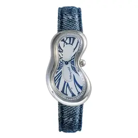 Exaequo Melting Watch Aging Denim Jeans EX0001.0012, Verze: modrá2 