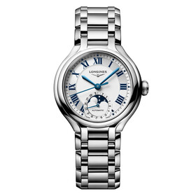 Longines PrimaLuna Moonphase L8.126.4.71.6, Verze: stříbrná 