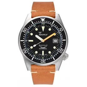 Squale 1521 Black Blasted 1521BKBL.PC, Verze: černá3 