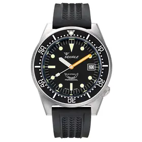 Squale 1521 Black Blasted 1521BKBL.VO, Verze: černá2 