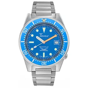 Squale 1521 Blue Blasted 1521BLUEBL.SQ20S, Verze: modrá 
