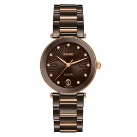 Rado Coupole Diamonds R22242703, Verze: hnědá 