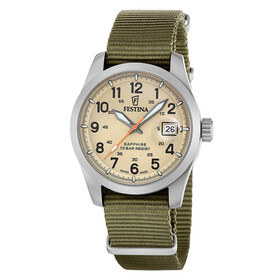 Festina Swiss Made Field F20082/1, Verze: béžová, krémová 2 