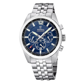 Festina Timeless Chronograph F20742/4, Verze: modrá2 