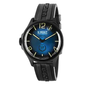 U-BOAT Darkmoon 25 Blue Soleil PVD Limited Edition 2028, Verze: modrá 