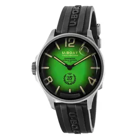U-BOAT Darkmoon 25 SS Green Soleil Limited Edition 2031, Verze: zelená2 